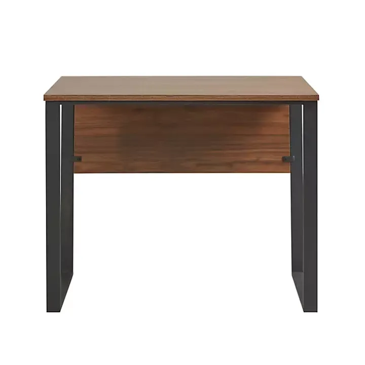 Dark Coffee Wood Computer Desk
