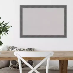 Dark Gray Framed Corkboard