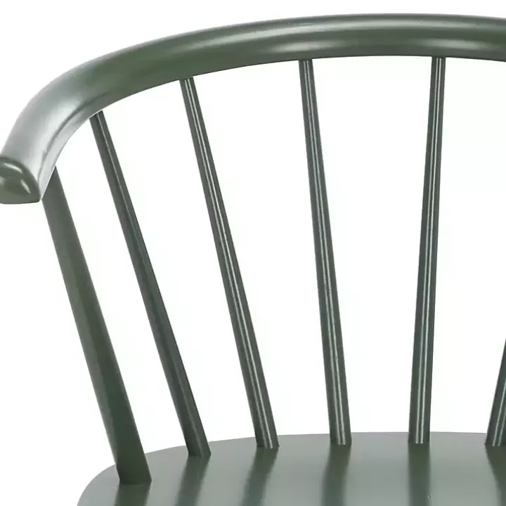 Dark Green Blanchard Dining Chairs, Set of 2