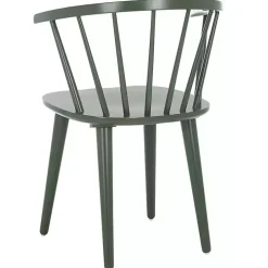 Dark Green Blanchard Dining Chairs, Set of 2