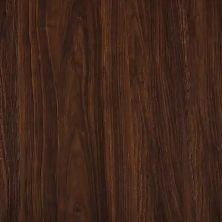 Dark Walnut Grooved Side Panel Coffee Table