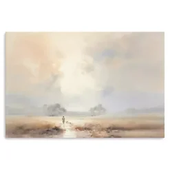 Dear to the Shepherd Canvas Art Print
