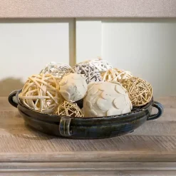 Denim Blue Ceramic Decorative Bowl