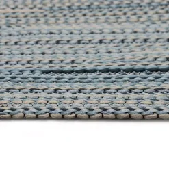 Denim Woven Lines Indoor/Outdoor Accent Rug, 2x3
