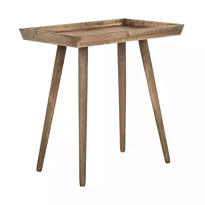 Desert Brown Nola Accent Table