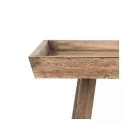 Desert Brown Nola Accent Table