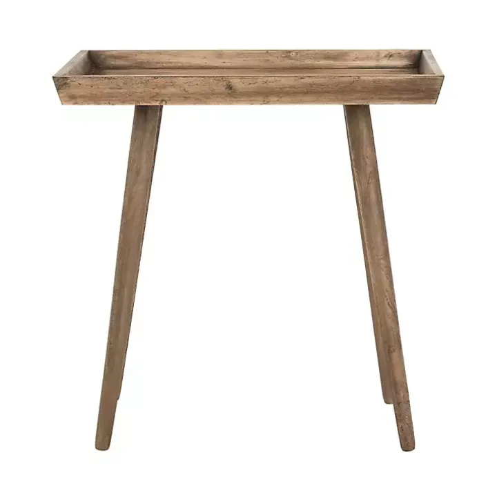 Desert Brown Nola Accent Table