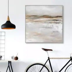Desert Floor Framed Canvas Art Print