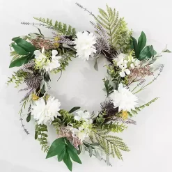 Dhalia and Olive Wreath