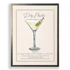 Dirty Martini Framed Art Print