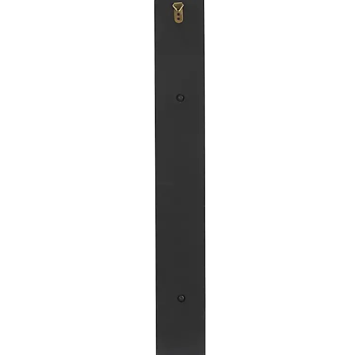 Distressed Black Scrolled Metal Sconce