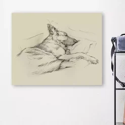Dog Days IV Canvas Art Print