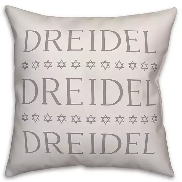 Dreidel Dreidel Dreidel Pillow