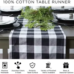 Easter Garden Folk Table Runner, 72 in.