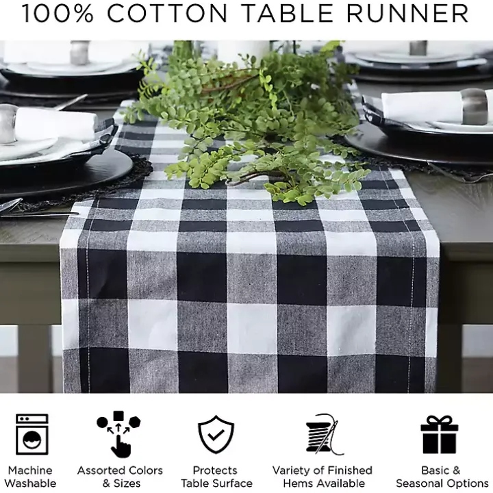 Easter Garden Folk Table Runner, 108 in.