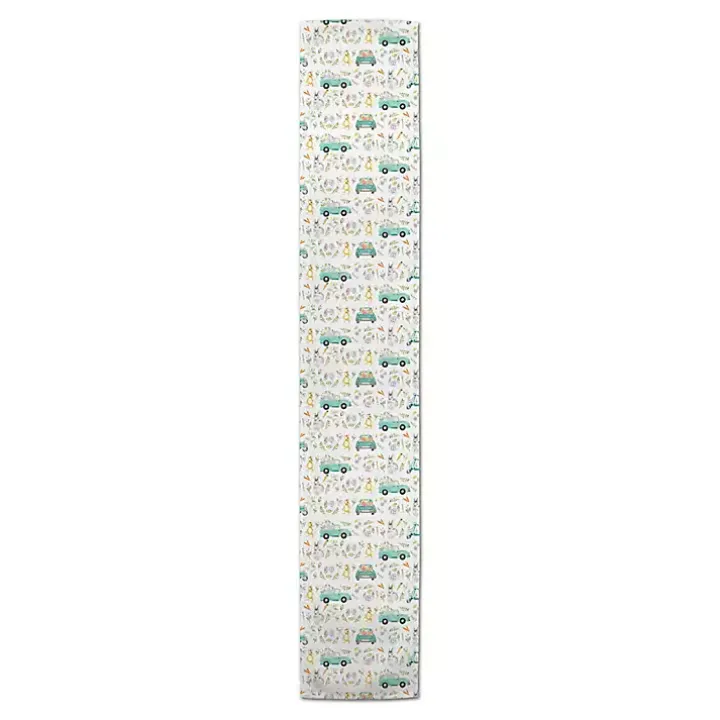 Easter Pickup Truck Table Runner, 72 in.