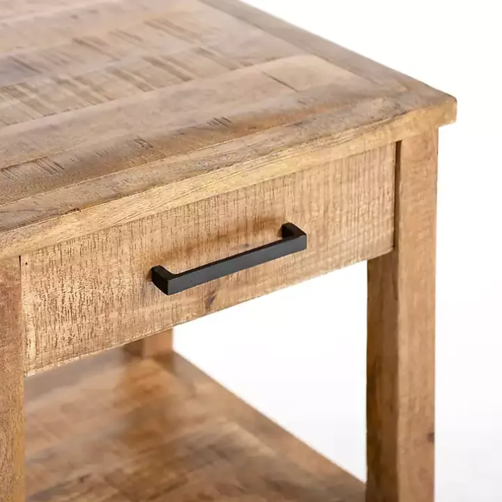 Easton Mango Wood Side Table
