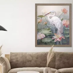 Elegant Plumage Framed Art Print