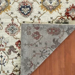 Elina Beige Area Rug, 5x7