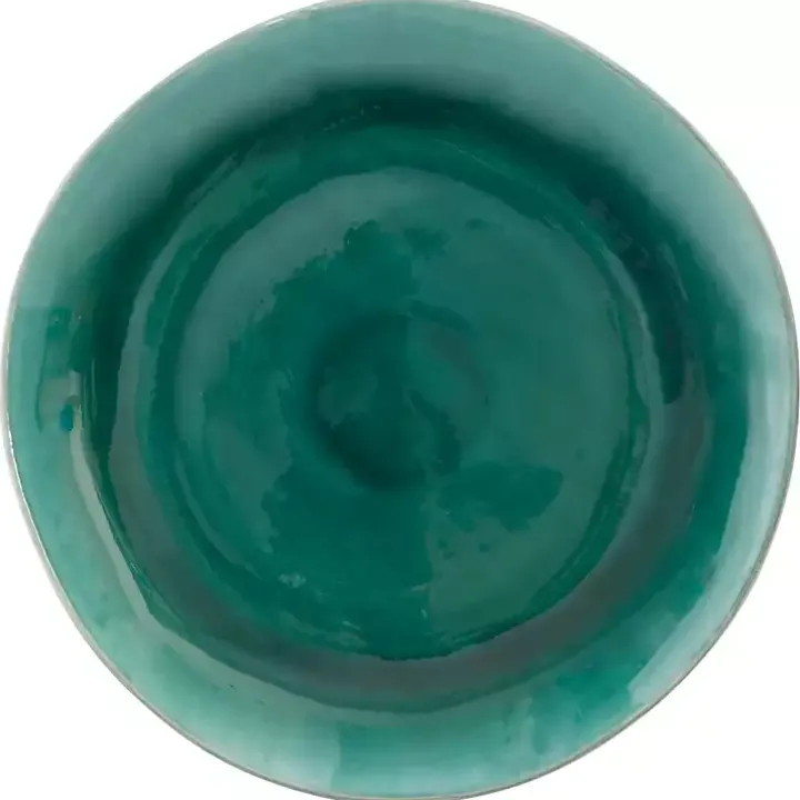 Emerald Crackle Glazed 16-pc. Dinnerware Set