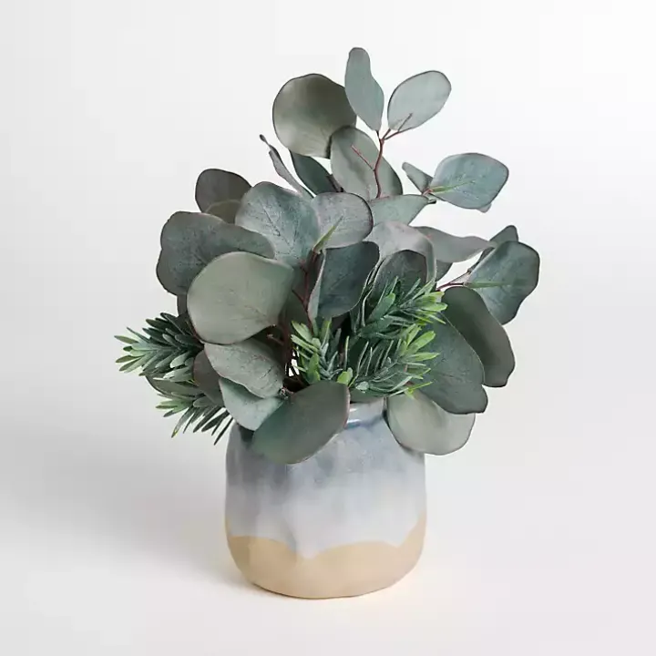 Eucalyptus Arrangement in Ombre Vase