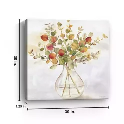 Eucalyptus Vase Spice II Canvas Art Print