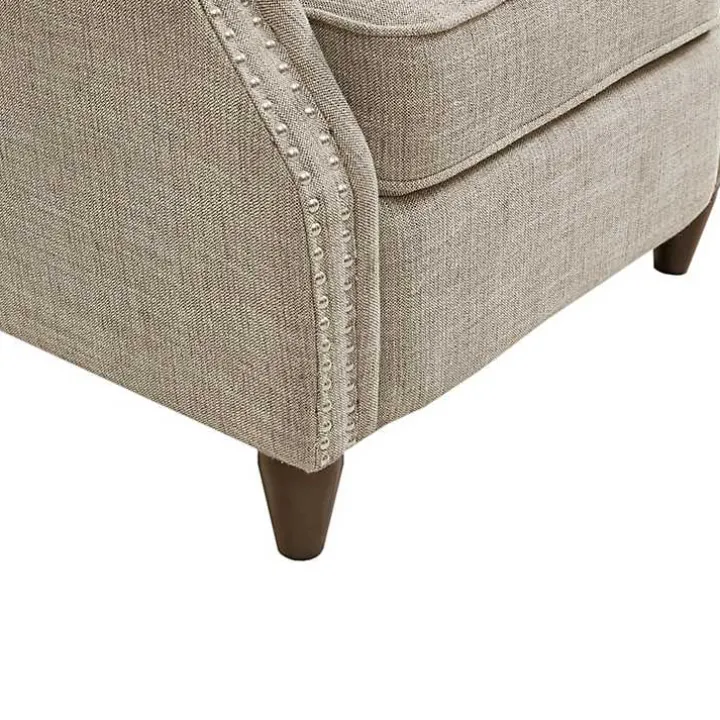 Evanston Push-Back Sand Recliner