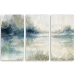Evening Waters Canvas Art Prints, Set of 3