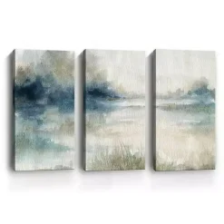 Evening Waters Canvas Art Prints, Set of 3