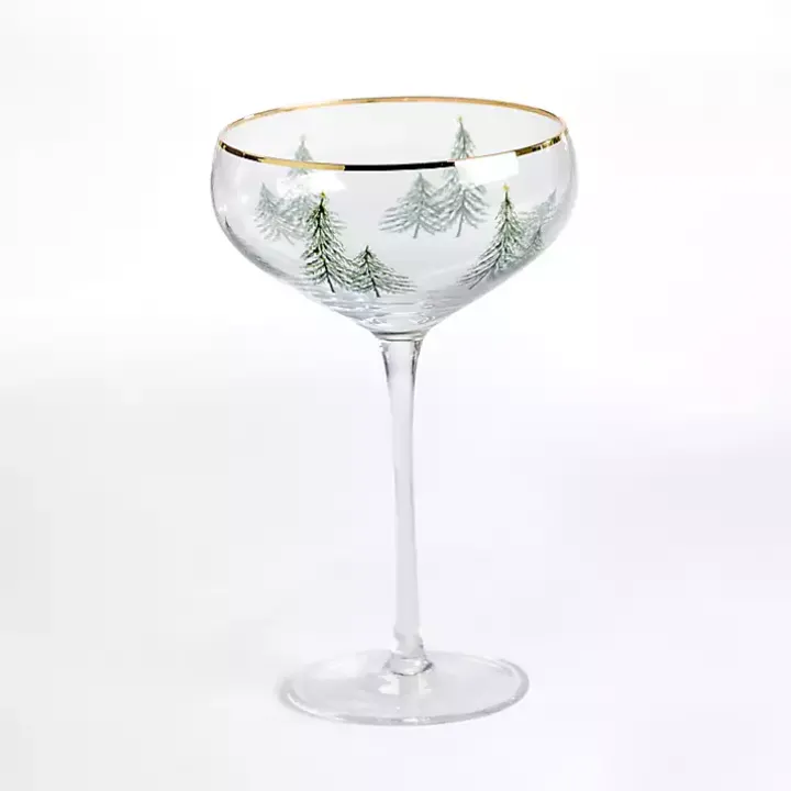 Evergreen Coupe Glass