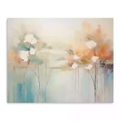 Fall Trees Abstract Canvas Art Print