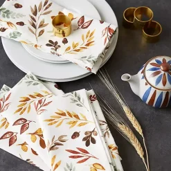Falling Leaves Napkins, Set of 6