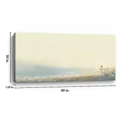 Far Green Hill Canvas Art Print, 30x60