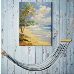 Faraway Island Outdoor Canvas Art Print