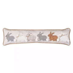 Farmhouse Bunnies Bench Pillow