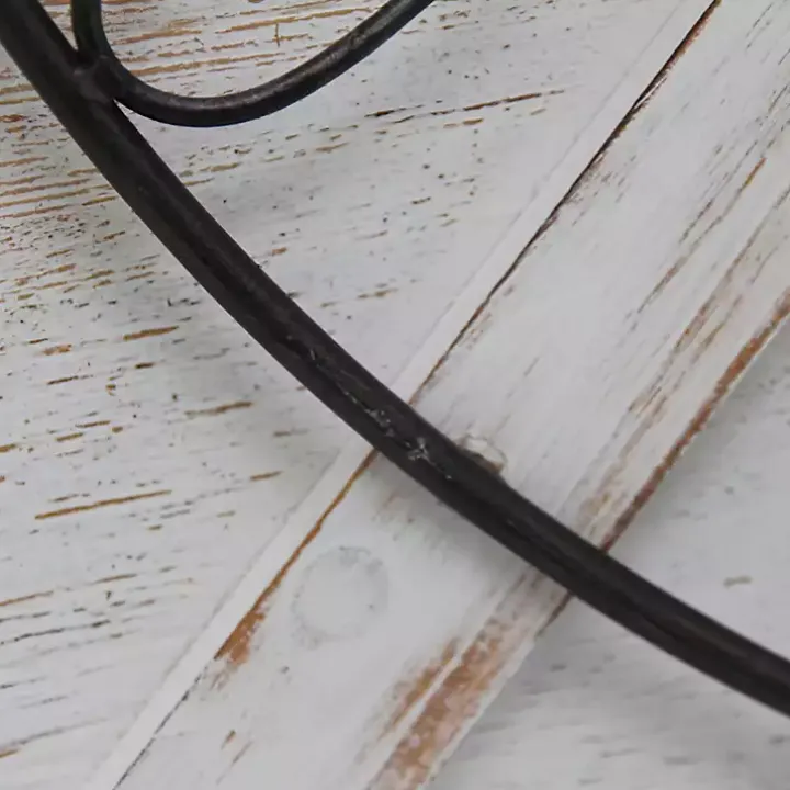 Farmstead Wooden Barn Door Clock