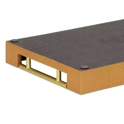 Faux Leather Camel Tray