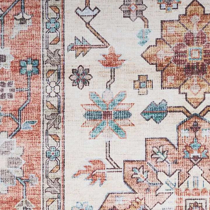 Fiona Vintage Bordered Runner, 2x7