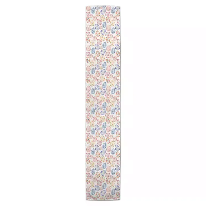 Floral Easter Eggs Table Runner, 72 in.