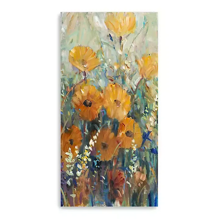 Floral Expression IV Giclee Canvas Art Print