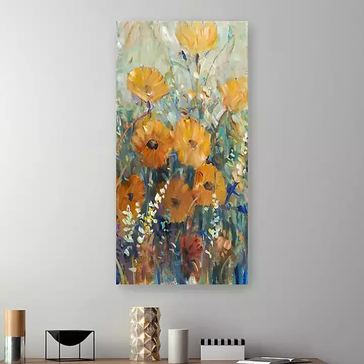 Floral Expression IV Giclee Canvas Art Print
