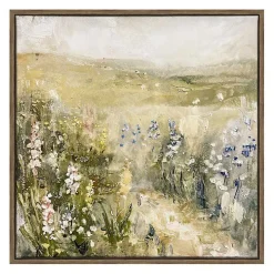 Floral Meadows Framed Canvas Art Prints, Set of 2
