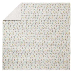 Floral Wallpaper 2-pc. Twin Quilt Set
