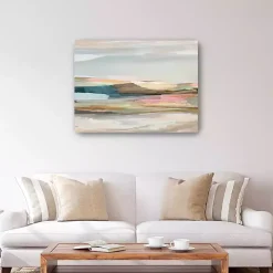 Fractured Terrain Canvas Art Print