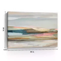 Fractured Terrain Canvas Art Print