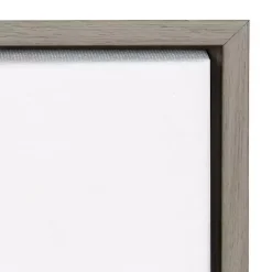 Framed Retro Merry Lil Christmas Canvas Art Print