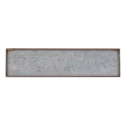 Galvanized Iron Market Wall Sign