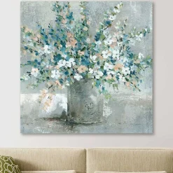 Gathered From The Farm Giclee Canvas Art Print