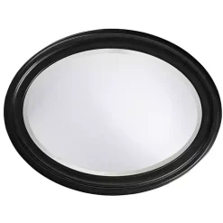George Black Ridged Oval Wall Mirror