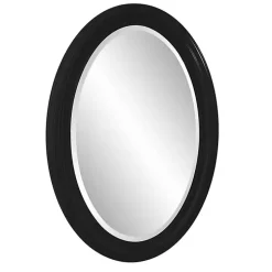 George Black Ridged Oval Wall Mirror